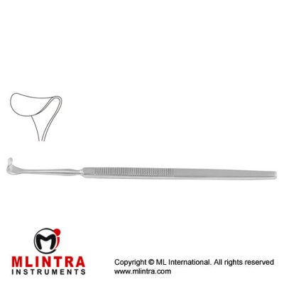 Desmarres Lid Retractor Stainless Steel, 16 cm - 6 1/4" Blade Width 18.0 mm
